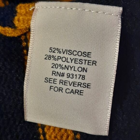 Philosophy Sweater Women's Size XS Black Striped Pullover Cozycore Gorpcore - Picture 5 of 6